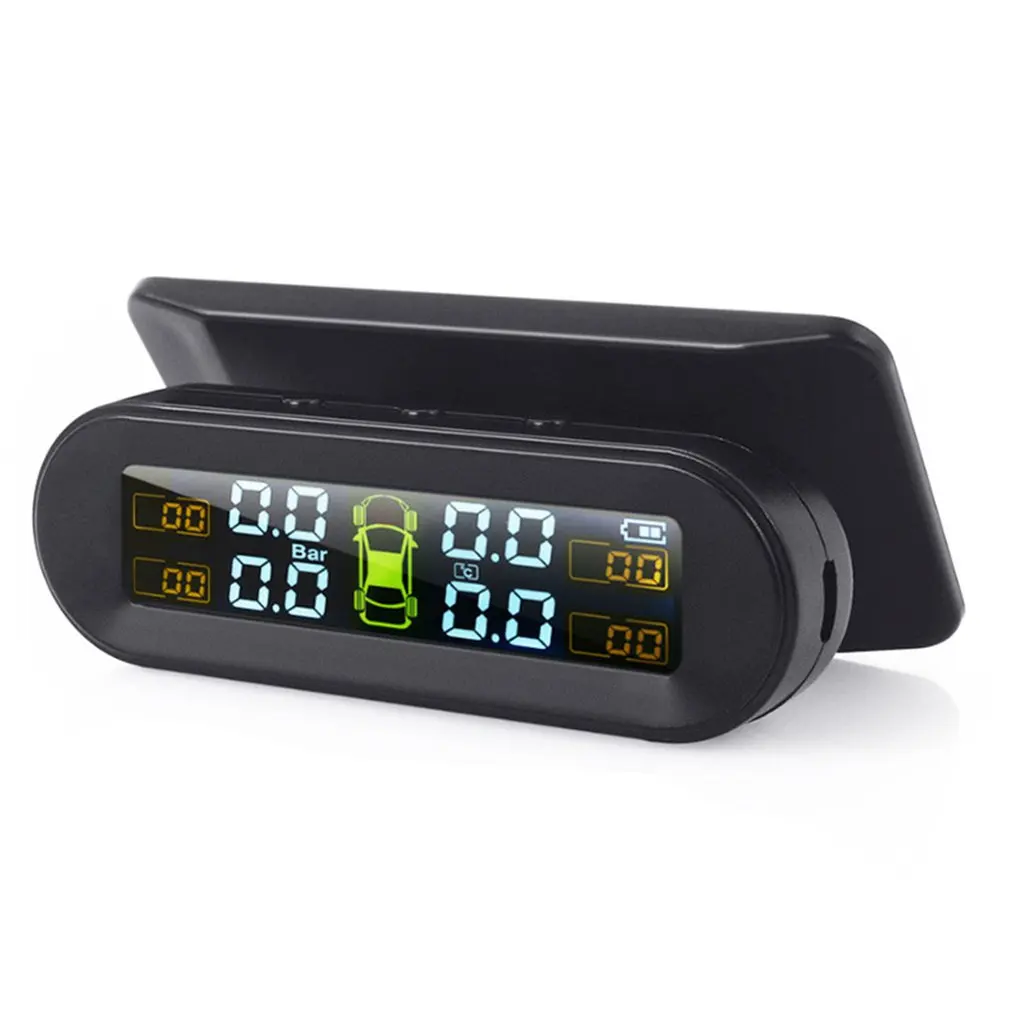 

Car Tire Pressure Monitoring System Solar TPMS Tire Pressure Sensor Fuel Save Security Alarm Tire Pressure Control System