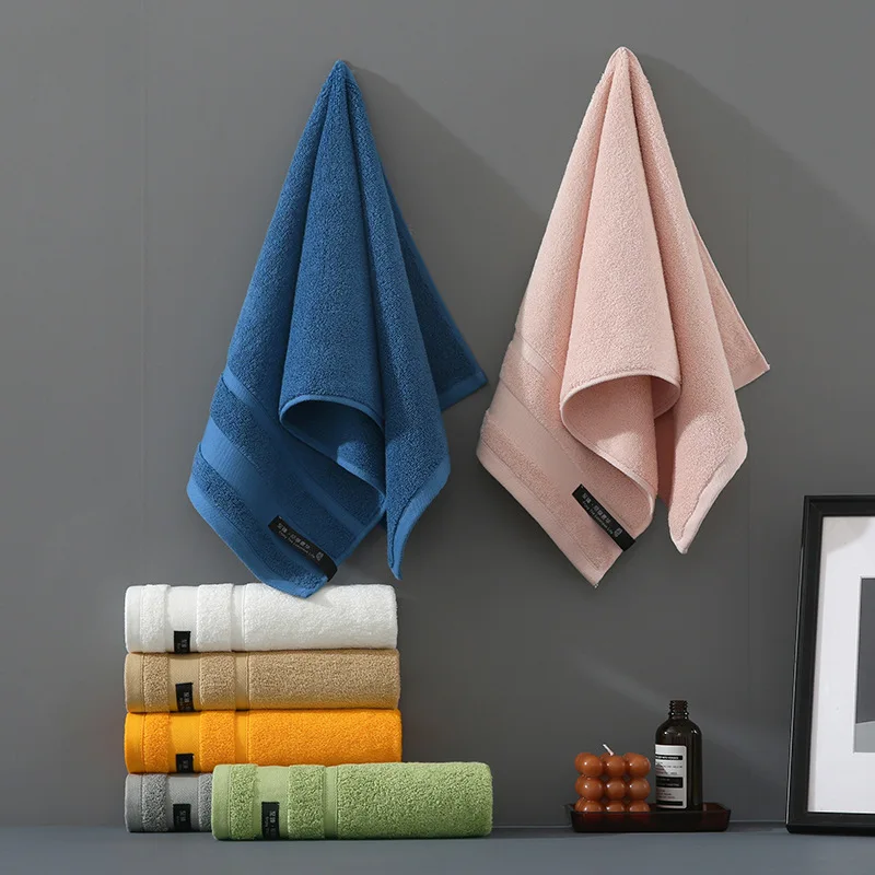 S Set 150x70cm White Blue Bathroom Soft Feel Highly Absorben