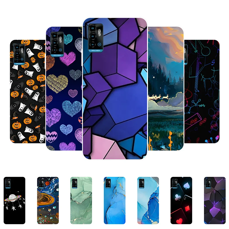

For ZTE Blade A71 Case Soft Silicone Cute TPU Back Cover for ZTE Blade A71 Phone Case ZTH BladeA71 A 71 etui Capa blade A71