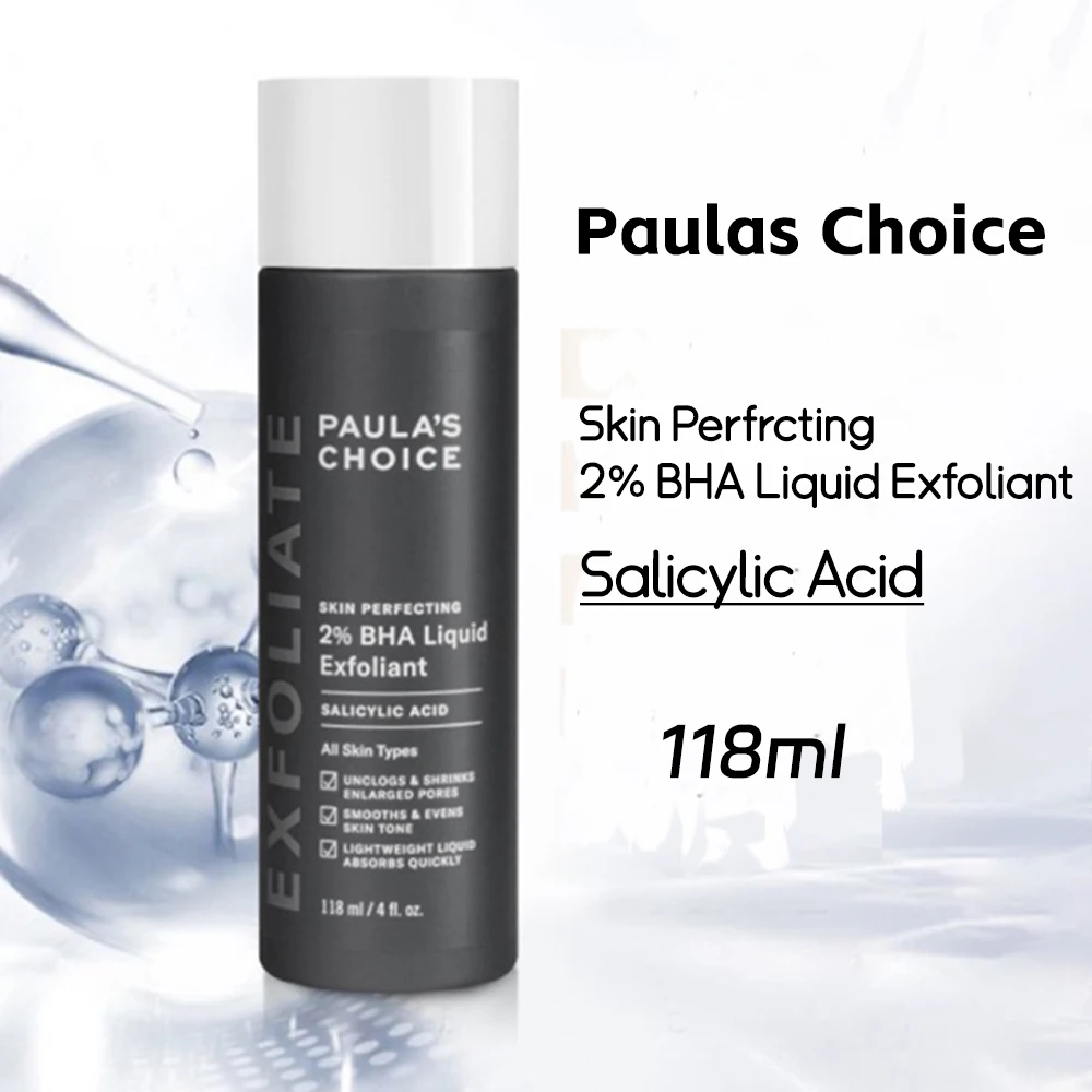 

Paulas Choice 2% BHA жидкий Отшелушивающий средство с салициловой кислотой уменьшает тонкие морщины очищает поры нежный и не раздражающий уход за кожей 118 мл