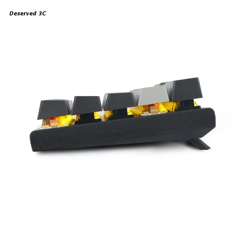 

R9CB Type-C Wired Mechanical Keyboard 61 Keys 60% Hot Swap Gaming Keyboards Backlit