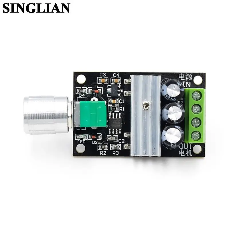 

10pcs/lot PWM DC Motor Speed Governor 6V-28V 3A Speed Control Switch Module Speed Controller 1203B 6V12V24V28V