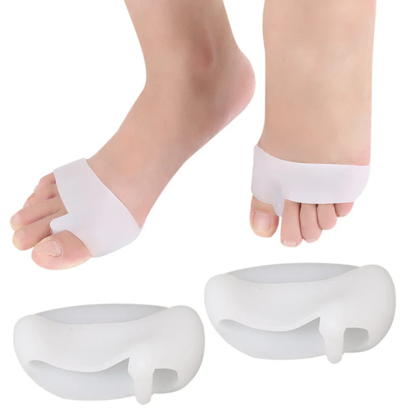 

10 пар, силиконовые разделители большого пальца ноги при вальгусной деформации