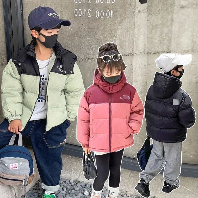 

Children Down Jacket Winter Baby Child Warm Coat Thickening Outwear
