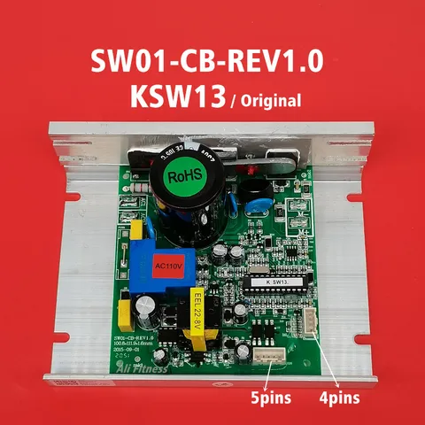 SW01-CB-REV1.0 Контроллер двигателя беговой дорожки KSW13 Печатная плата Плата драйвера Нижняя панель управления Плата питания SW01 CB REV1.0