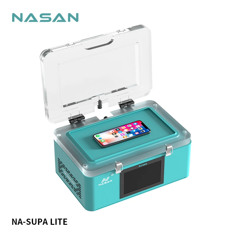 

Nasan NA-SUPA LITE MINI Vacuum Laminate Machine OCA Lamintor For iPhone Samsung iPad Table Touch Screen Refurbish