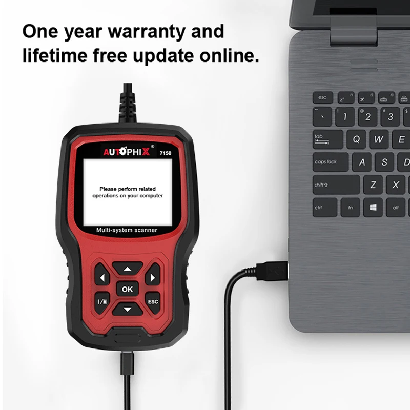 Профессиональный OBD2 Автосканер Autophix 7150 считыватель кодов EPB TPMS и т. д. сброс