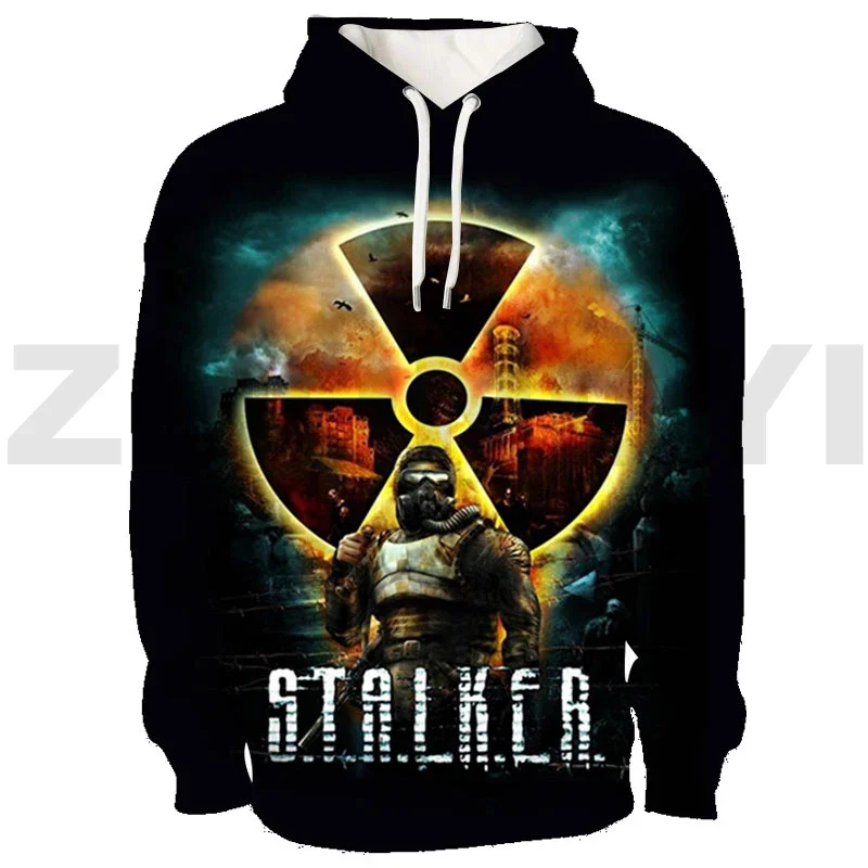 Свитшот с сердечками для мужчин и женщин New S.T.A.L.K.E.R.