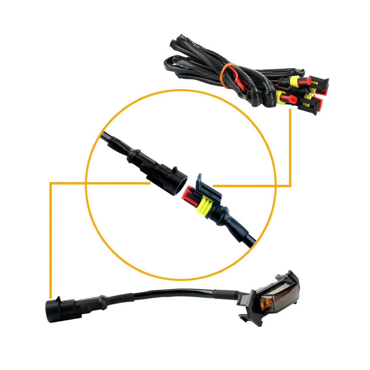 12 В Φ дневные рандовые фрикционы для средней решетки Tacuma маленькая желтая