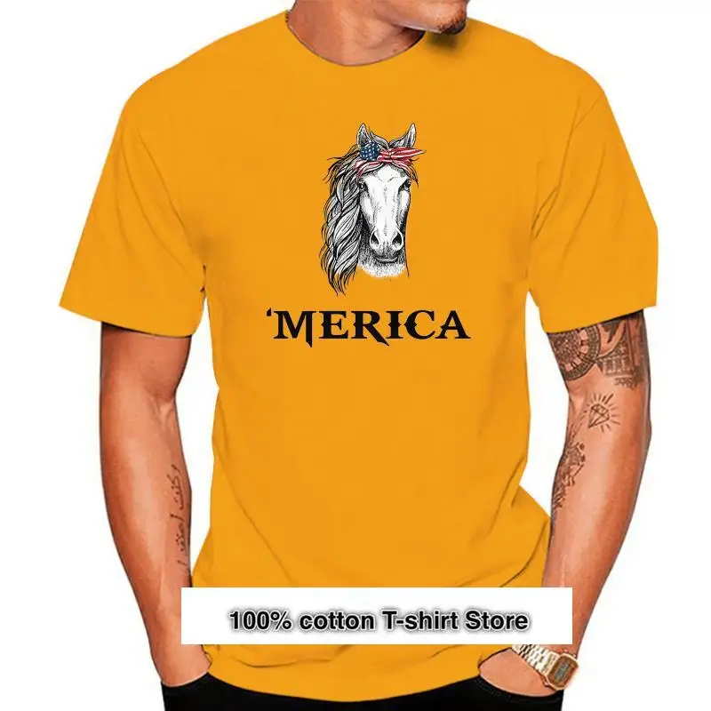 

Camiseta для мужчин и женщин, camisa de caballo America (N)