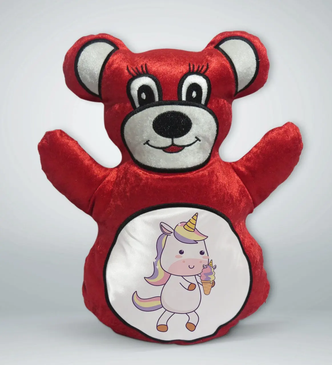 

BK Подарочный Единорог дизайн красный Мишка Тедди yastekk-1