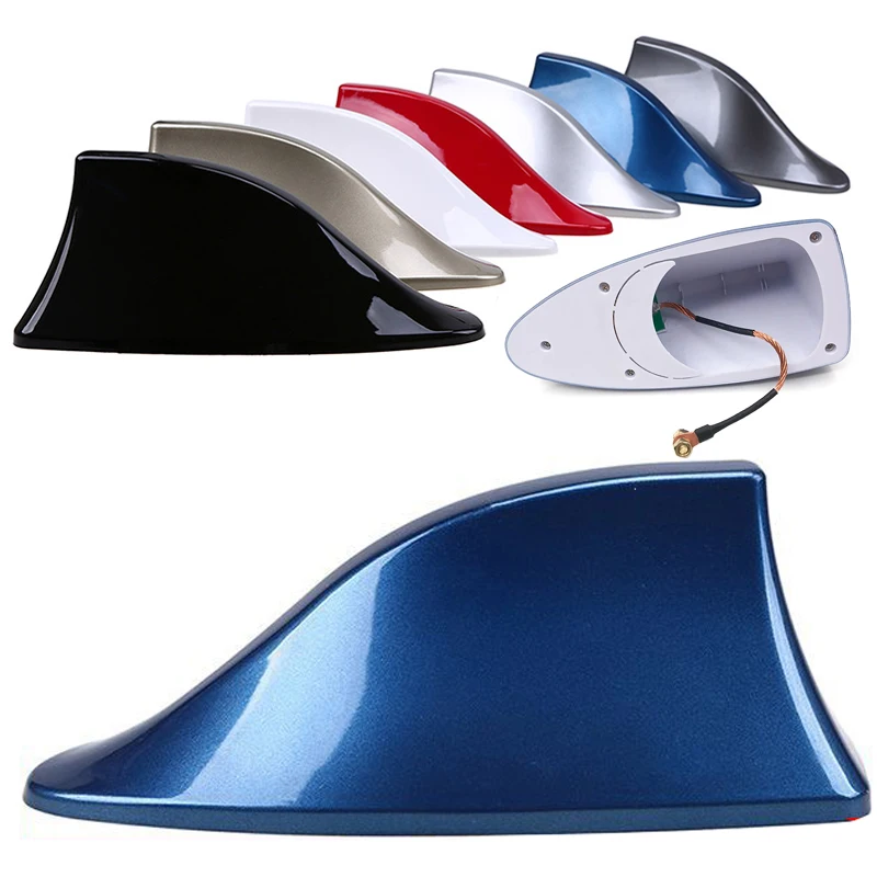 Universal Car Shark Fin Antenna Auto Radio Signal Aerials Roof Antennas for BMW/Toyota/Hyundai/VW/Kia/Nissan Styling |