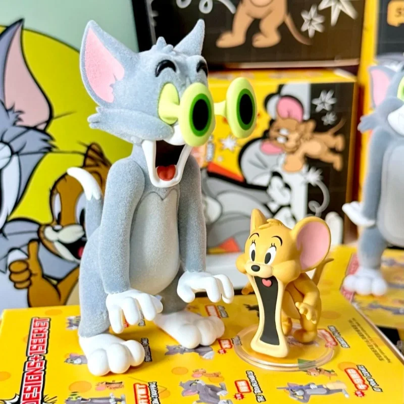 Фото Фигурка 52toys Том и Джерри из серии Blind Box: «Состояния духа» – Забавное украшение для рабочего стола и офиса, коллекция для офисных работников и пар. №3
