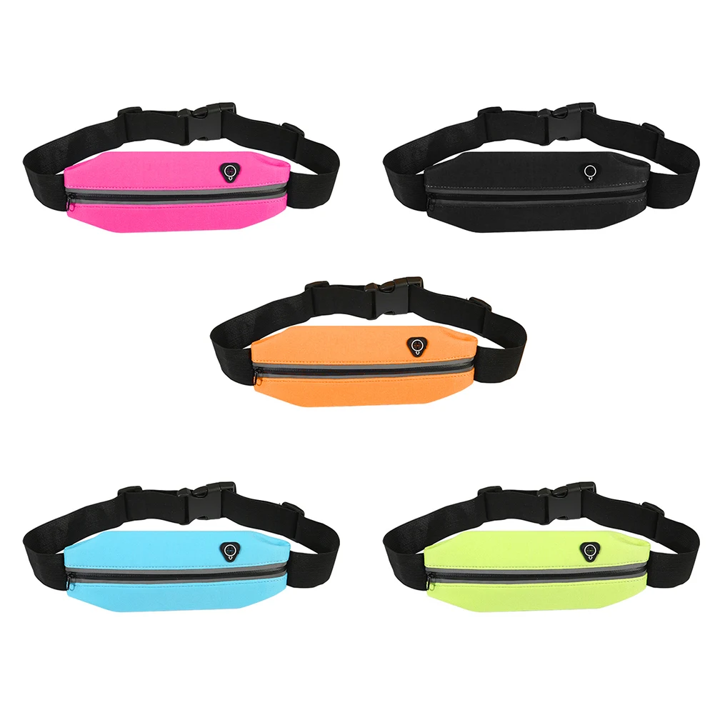 

Водонепроницаемые невидимые поясные сумки, светоотражающие спортивные поясные сумки для бега, уличные спортивные повседневные поясные су...