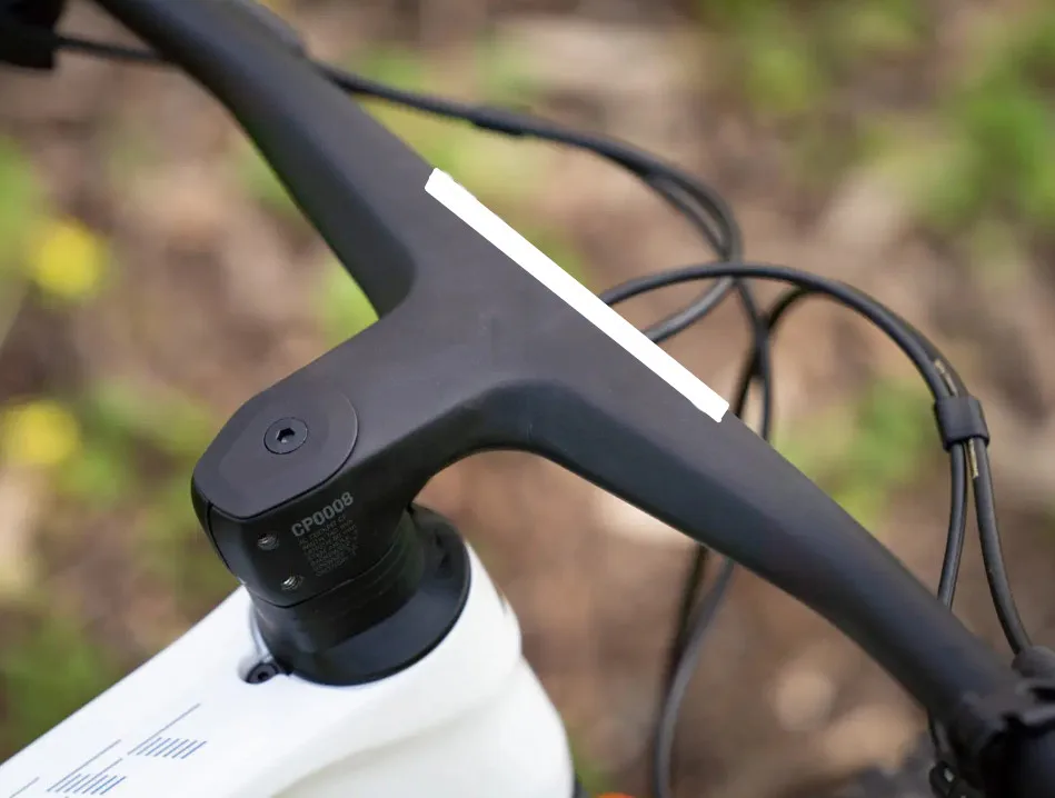 2022 Велосипед CP08 T1000 из углеродного волокна, интегрированная XC горная рулевая колонка -6°, 740 мм, кросс-кантри.