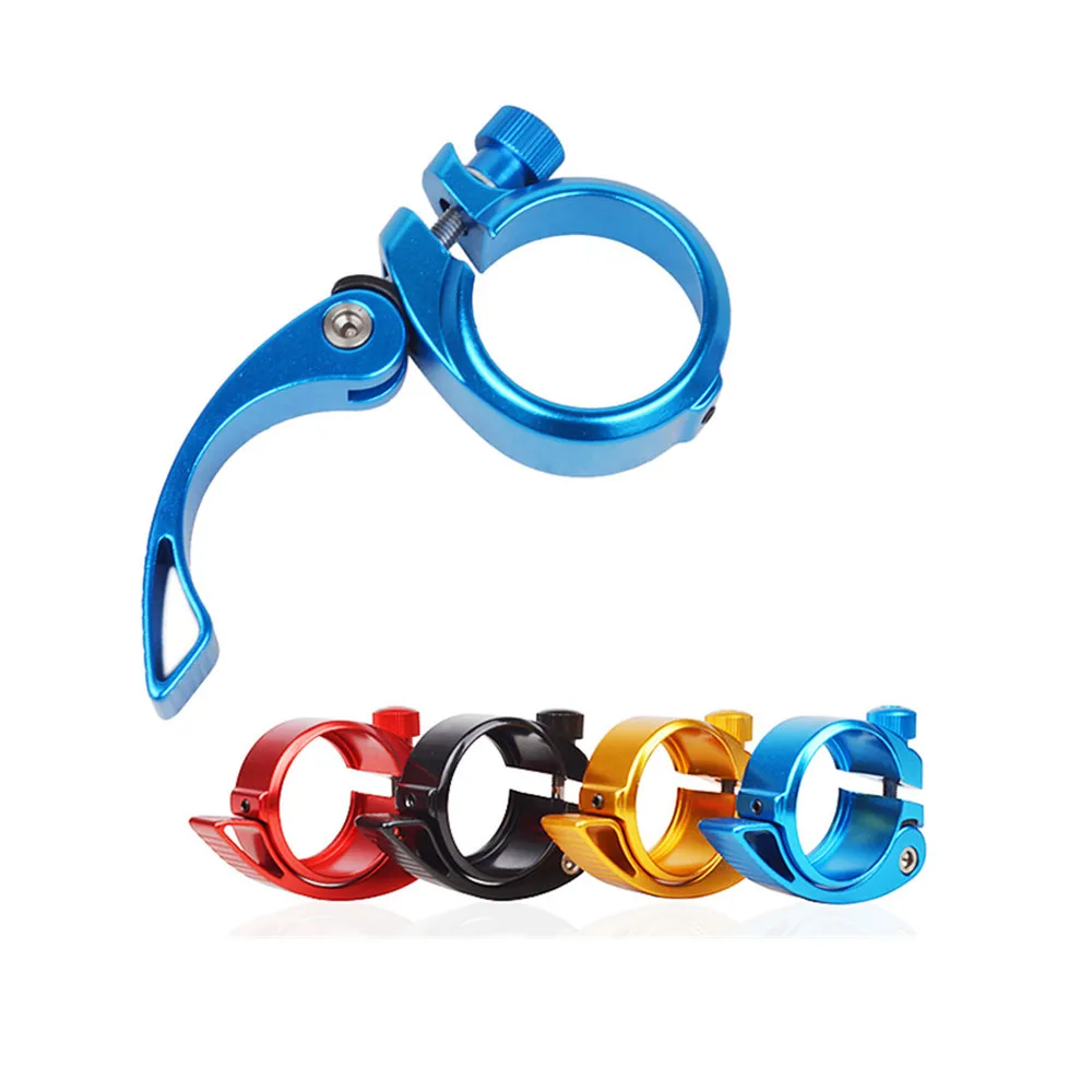 

Folding Bike 40.8mm Aluminium Alloy Seatpost Clamp Seat Tube Clip Quick Release Seat Post Parts