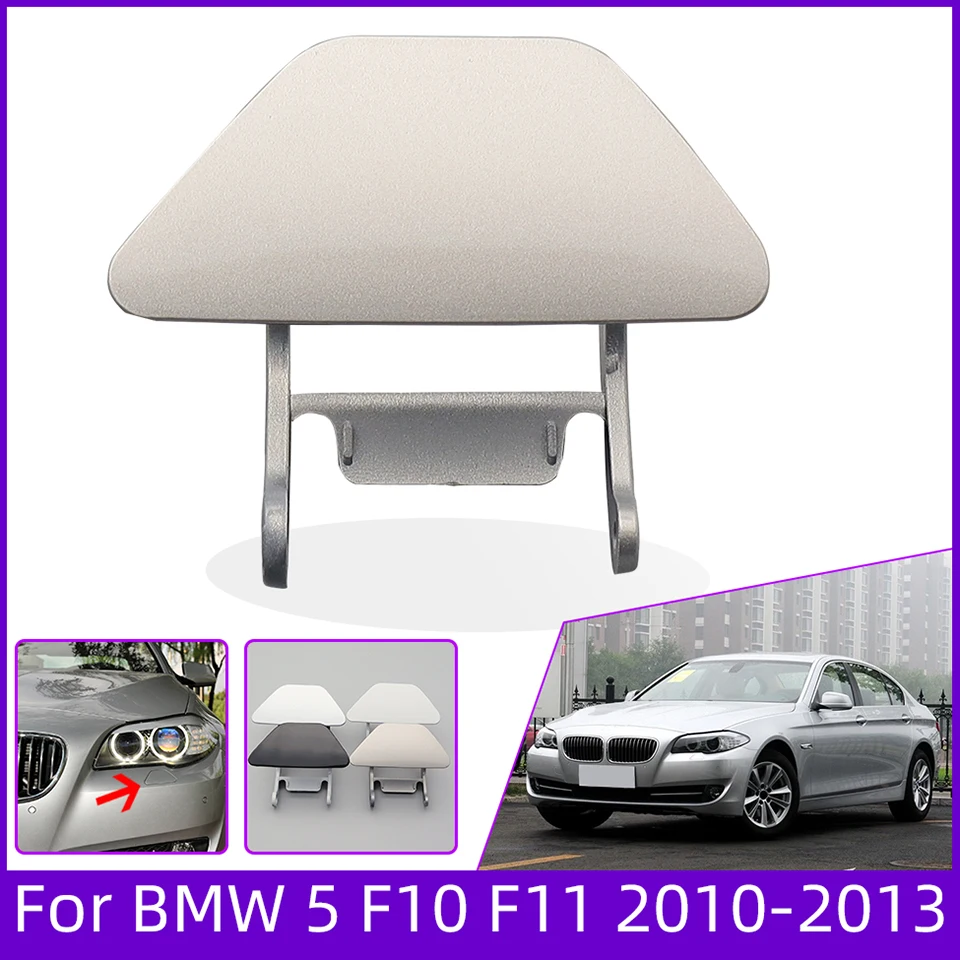 

Headlight Washer Nozzle Cover Cap For 2010 2011 2012 2013 BMW 5 F10 Sedan F11 Wagon 520 523 525 528 530 535 550#51117246869