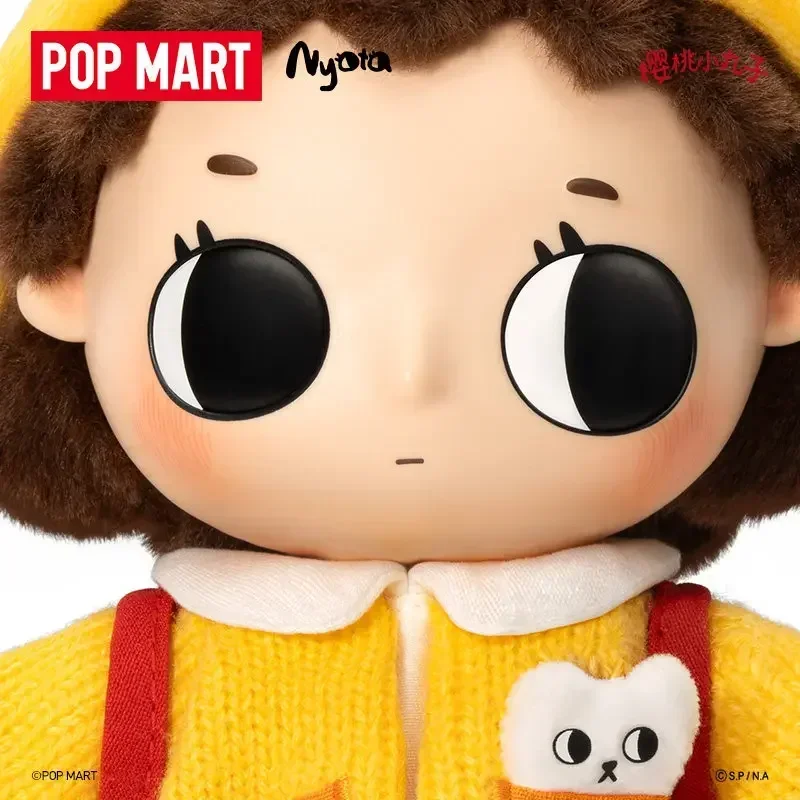 Фото POP MART Серия Nyota Chibi Maruko Chan: Плюшевые подвески-фигурки в слепых коробках, милые украшения для сумок, декор для рабочего стола и дома, таинственная коробка №5