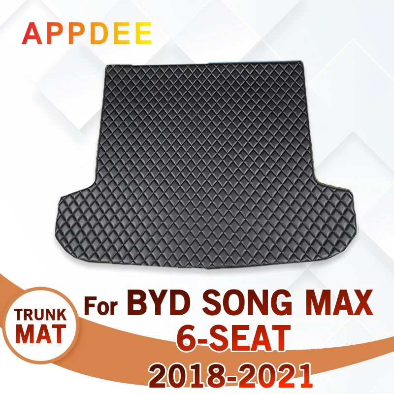 

Car Trunk Mat For BYD Song MAX 6-Seat 2018 2019 2020 2021 Custom Car Accessories Auto Interior Decoration