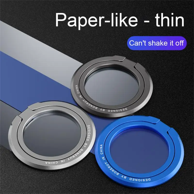 

Magnetic Ring Mobile Phone Holder Ultra-thin Metal Magnetic Ring Buckle Mobile Phone Holder