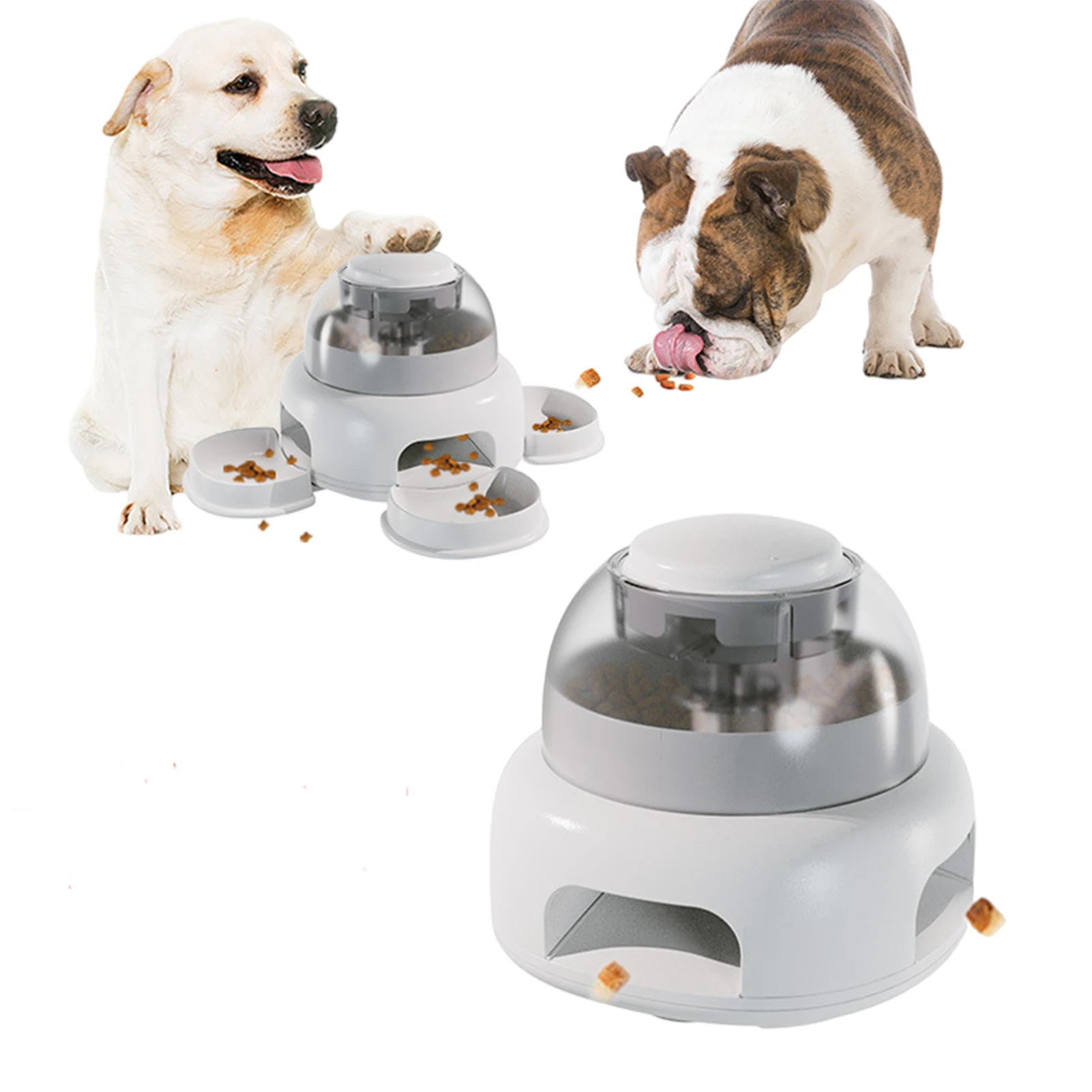 

Treat Dispensing Puzzle Toy Slow Feeder Dog Bowls Dog Puzzle Toys With Slow Feeder Treat Puzzle For Training Treat Interactive