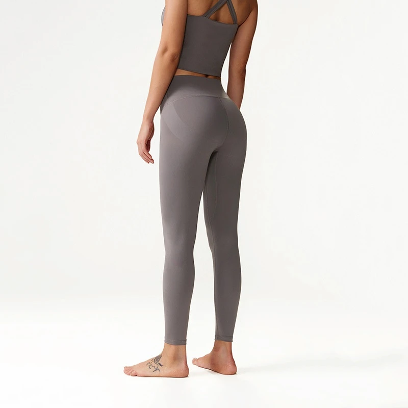 

Yoga Pants Women Tight High Waist Hip Lift Elastic Fitness Wear Thin Sports Pants Running Pants Soft Women's Workout Leggings