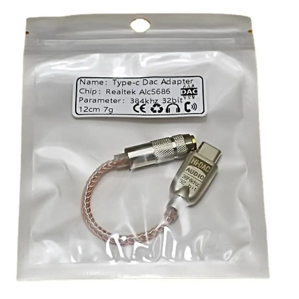 Usb Type c Alc5686 Hi-Fi портативный цифровой аудио декодирующий усилитель Type-c