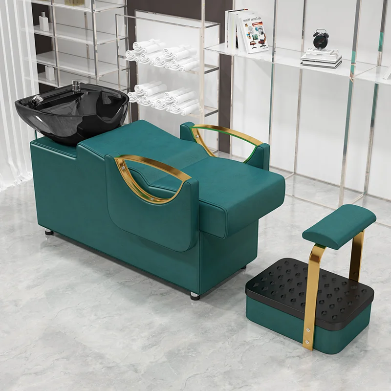 Кресло для мытья волос с шампунем умывальник парикмахерской спа кресла