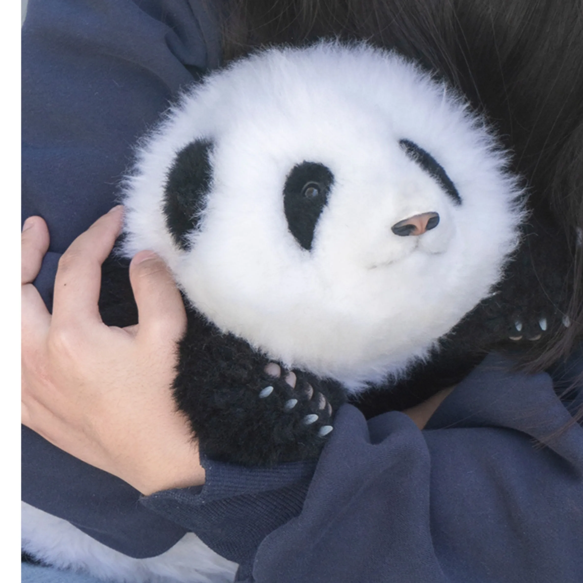 

Children's Birthday Decoration Graduation Grogu Gabby Dollhouse Sheepskin Animal Fur 3 Months Old Simulated Panda
