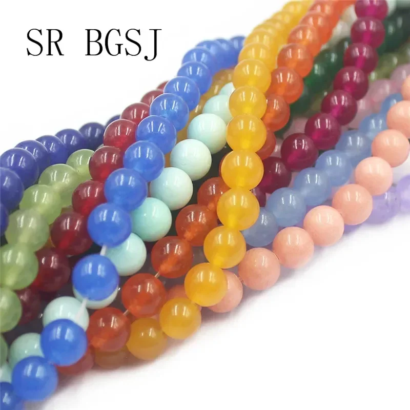 8 мм больше цветов зеркальный круглый камень дизайнерские бусины нитка 15 дюймов |