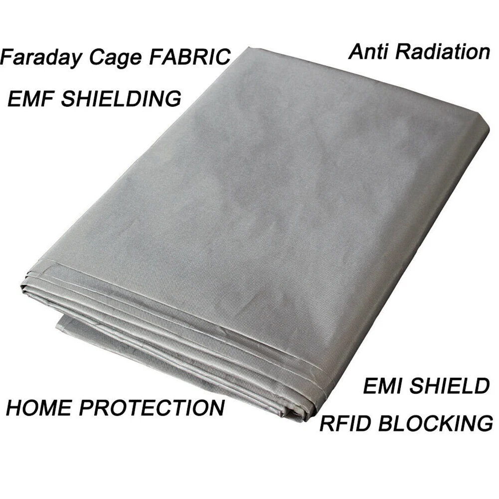 

RFID Signal Cloth High Electromagnetic Shielding Nickel Copper Faraday Fabric