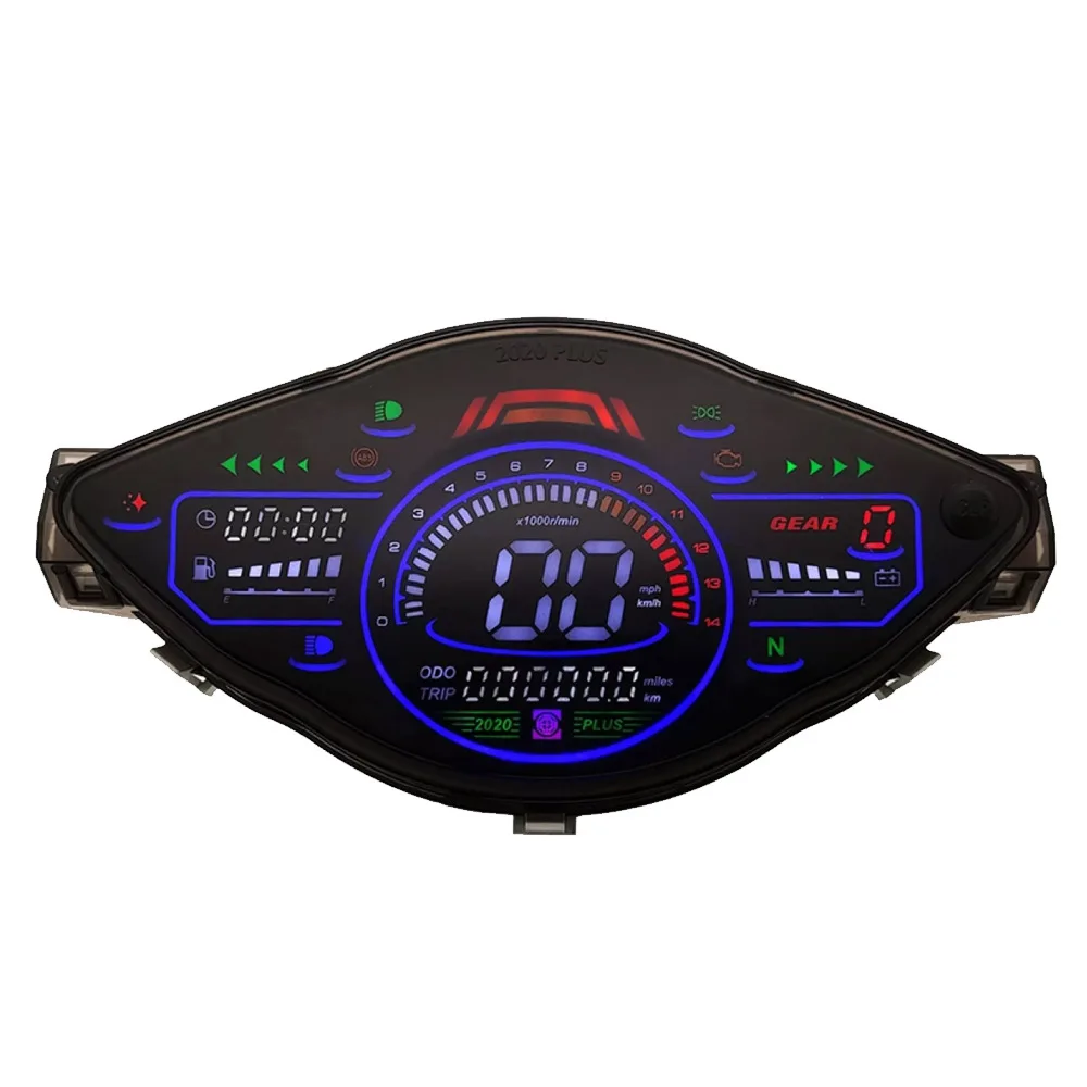 

Full Led Meter Digital for Honda Wave100 Wave 100R Wave110 Wave110R Speed Meter
