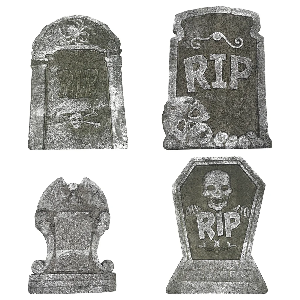 

Decorations Tombstones Tombstone Decor Graveyard Rip Outdooryard Headstones Haunted Props Gravestone House Lawn Adornment Signs