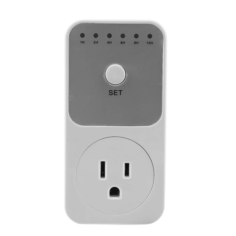 

2X Countdown Timer Switch Intelligent Control Plug-In Socket Automatically Closes The Socket US Plug