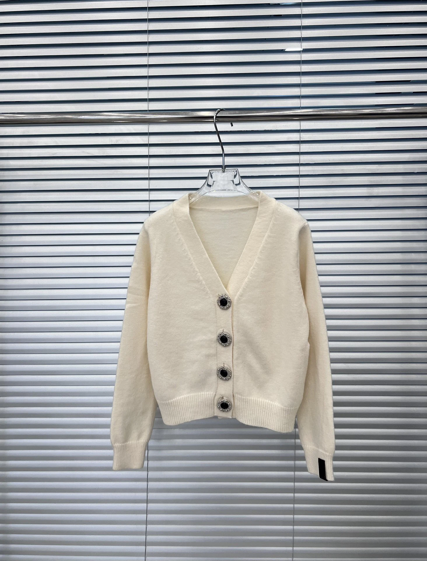 Женский трикотажный однобортный Кардиган повседневный свободный Кашемировый с