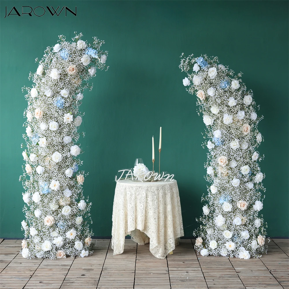 Белая синяя серия шампанского роза Гипсофила детская дышащая Цветочная