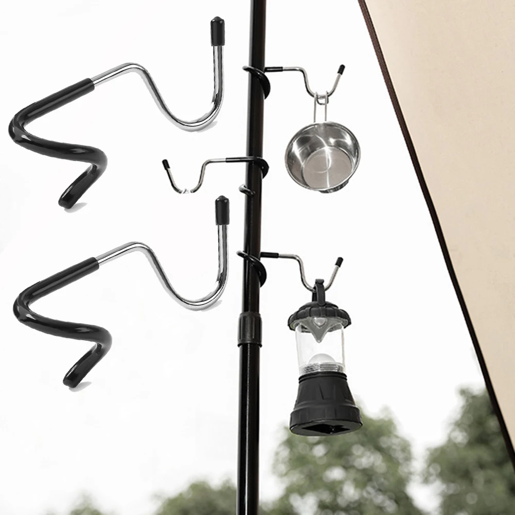 

Tent Pole Lamp Holder Hook Camping Hunting Lantern Hanger Multi-function Outdoor Camping Portable Hunting Lantern Hanger