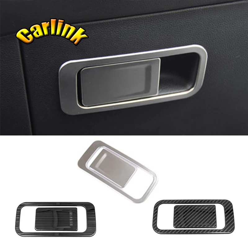 

For Volkswagen VW Golf 8 MK8 2020 2021 22 Stainless Steel Car Co-pilot handle door bowl decorative frame interior accessories