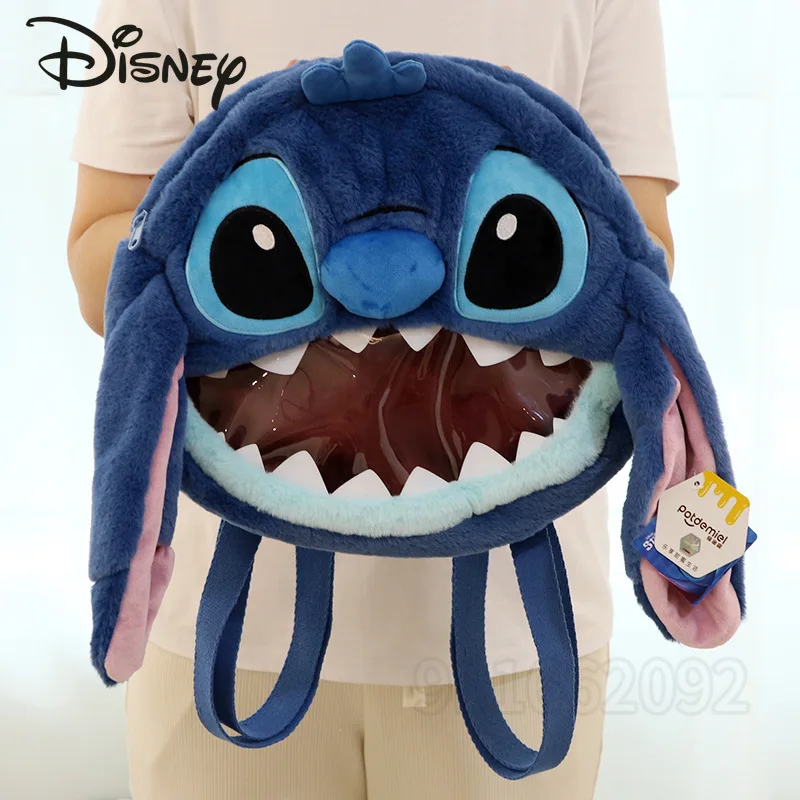 Оригинальный Новый плюшевый рюкзак Disney Stitch