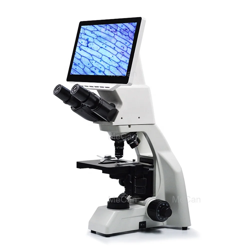 Больничное оборудование Бинокулярный микроскоп Бинокль Ветеринарный цифровой