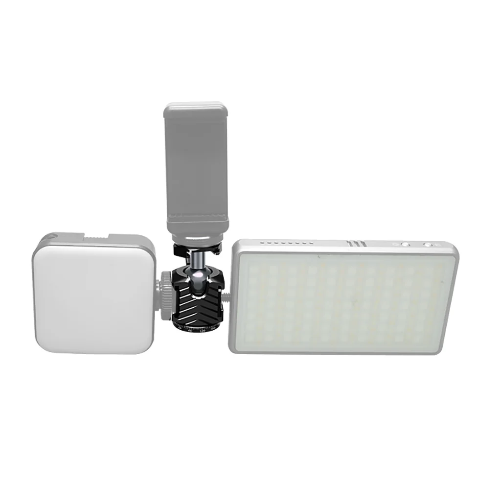 Мини-штатив с шаровой головкой и винтом 1/4 дюйма 3 холодных башмака поворотный на