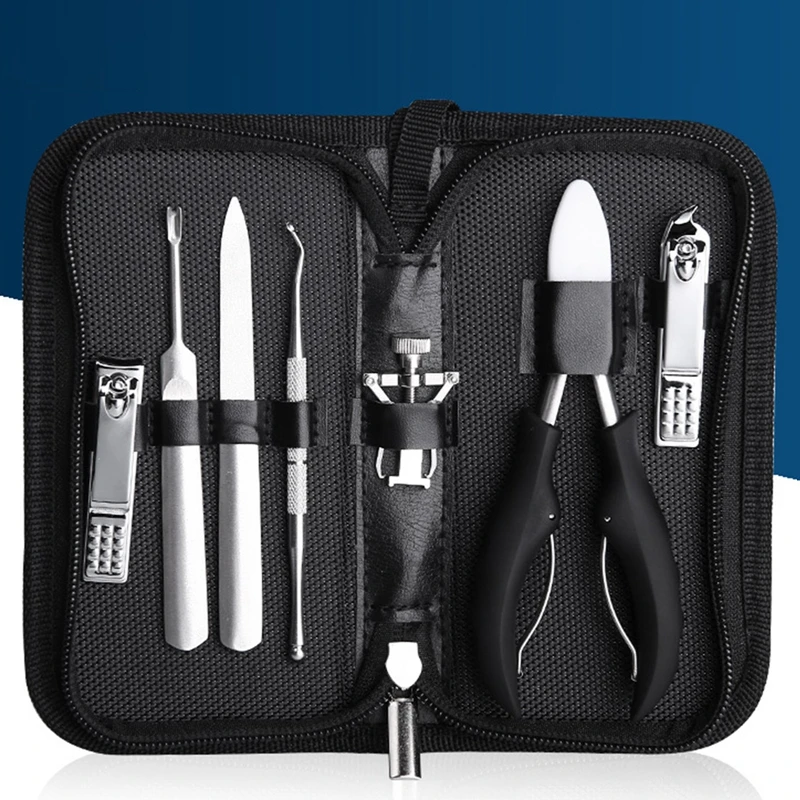 

Набор ножниц для ногтей кусачки для ногтей из нержавеющей стали для толстых вросших жестких ногтей кусачки для ногтей