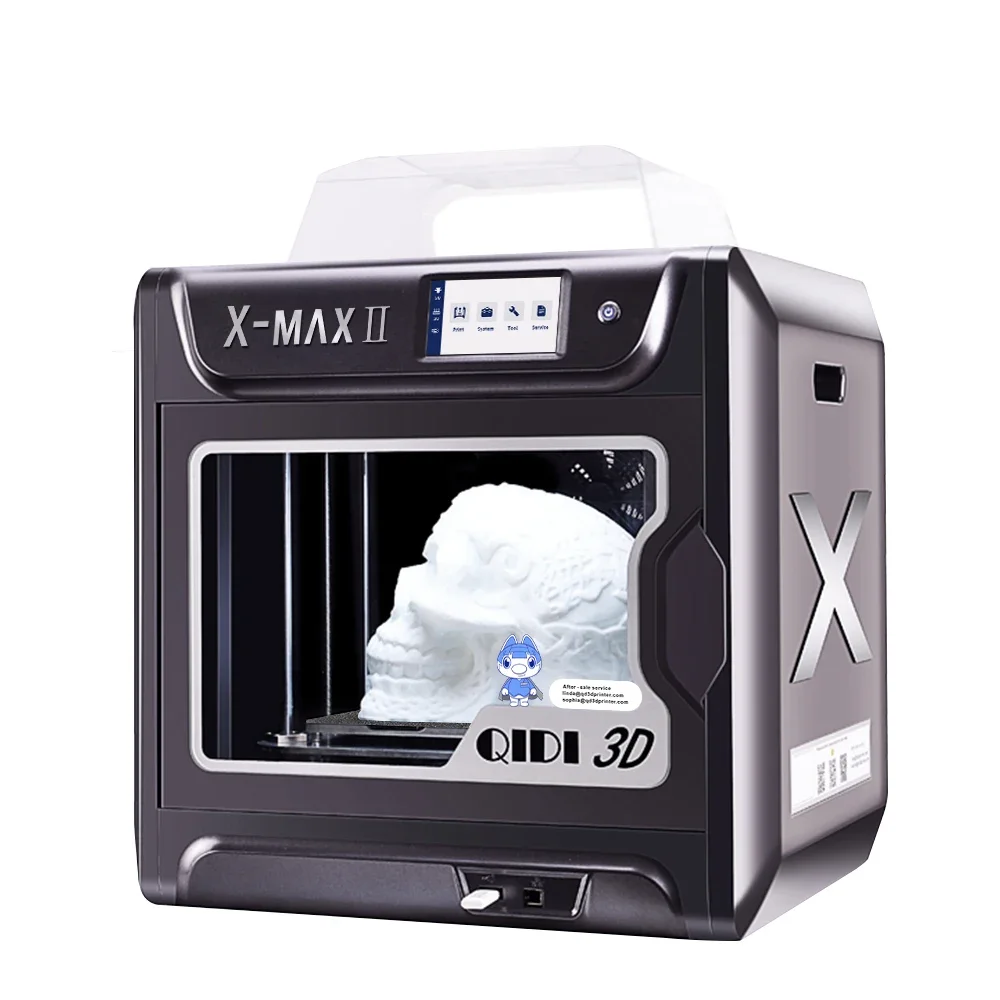 

QIDI TECH Large Size Intelligent Industrial Grade 3D Printer New Model:X-max2,5 Inch Touchscreen,WiFi Function,High Precision