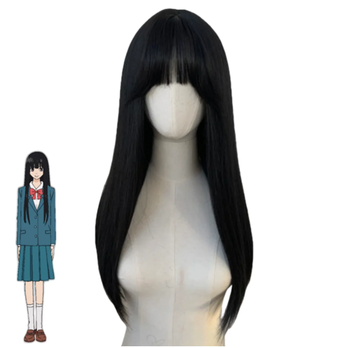 XQAnime Kimi Ni Todoke: From Me To You Kuronuma Sawako Косплей Костюм Япония и Южная Корея JK Школьная форма Парик Женщина Милый Су (art.: 3920d335eb5cd) - 3920d335eb5cd
