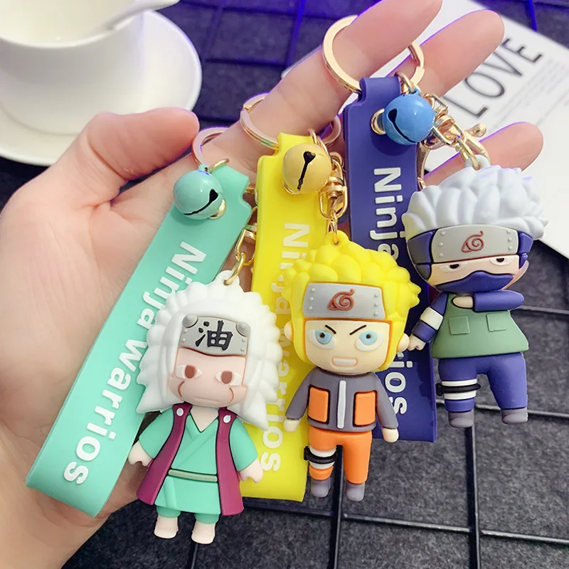 

Anime Character Fashion Doll Keychain Cartoon Fun Figure Model Keyring Personality Car Backpack Pendant DIY Jewelry Accessories