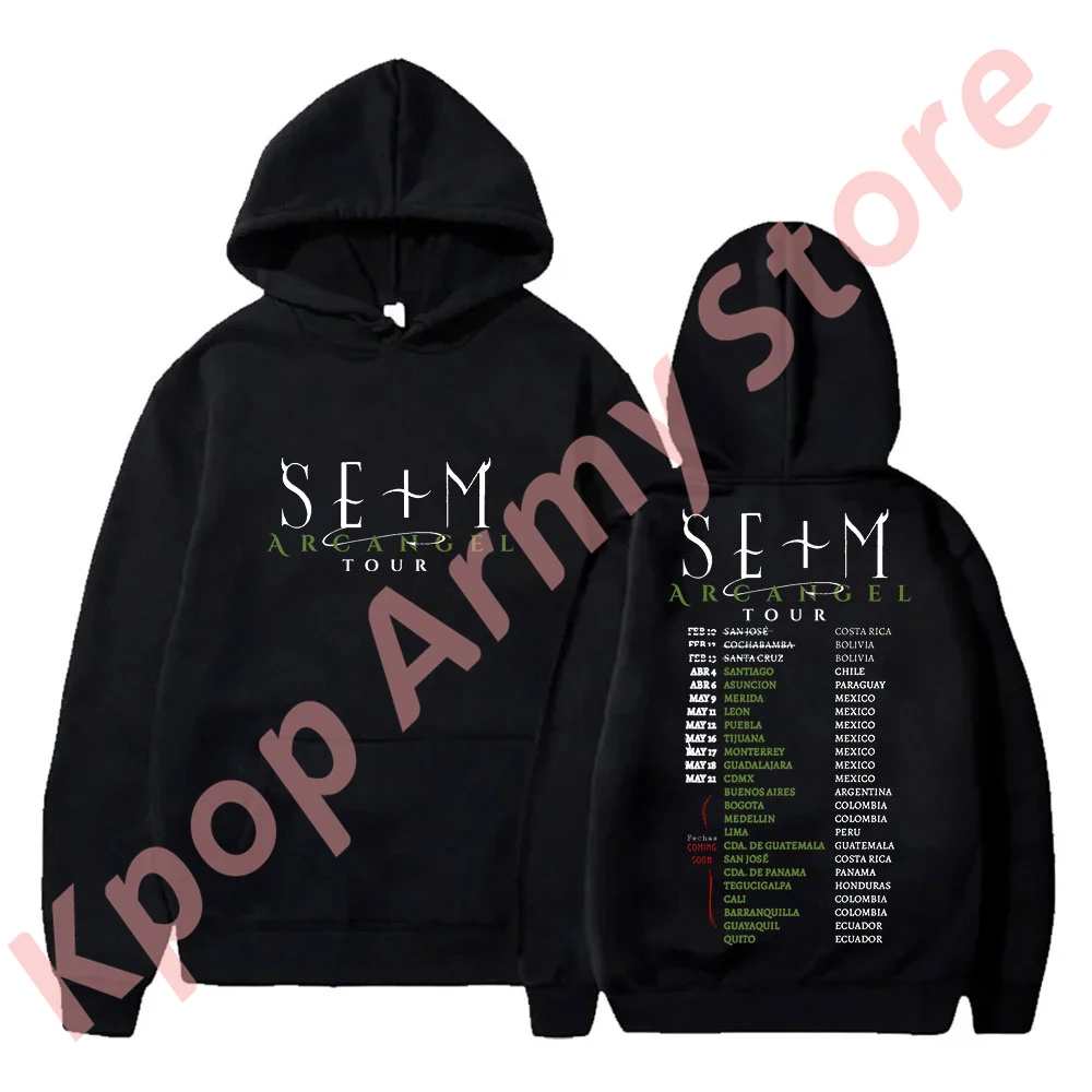 Arcangel SE+M Tour Merch Hoodies Pullovers Women Men Fashion Casual Winter Streetwear Sweatshirts