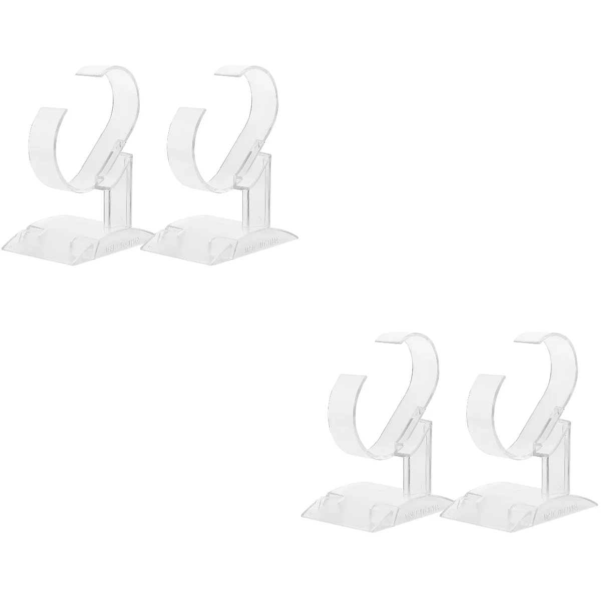 

Display Watch Stand Holder Jewelry Rack Bracelet Storage Acrylic Organizer Showcase Single Bangle Base Crystal Jewley Desktop