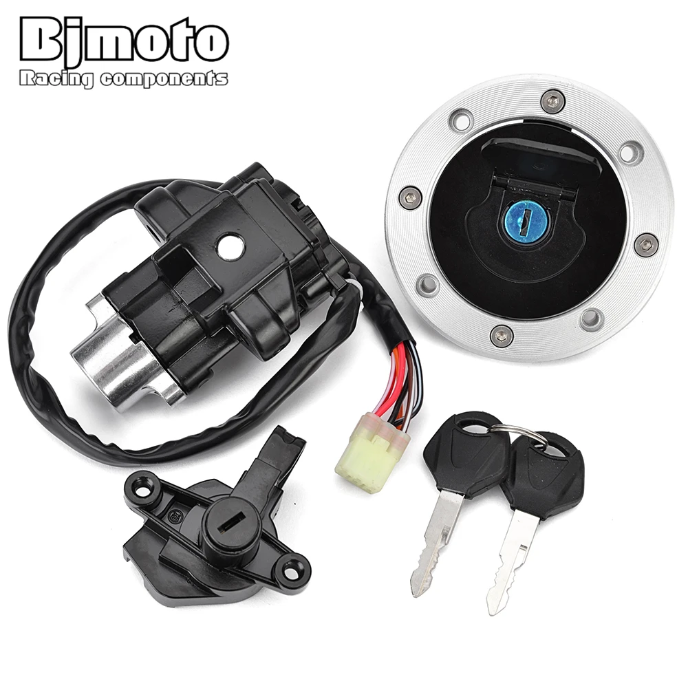 

GSF 600 1200 GSF600 GSF1200 Fuel Gas Cap Ignition Switch Seat Lock with Key Kit For Suzuki GSF-600 GSF-1200 Bandit 1995-2005