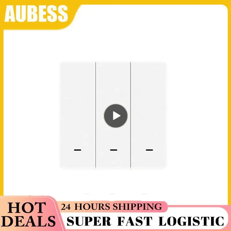 

Смарт-переключатель, 1 шт., Tuya ZigBee, без нейтрального провода, без конденсатора, Smart Life 2/3, работает с Alexa Яндекс Home