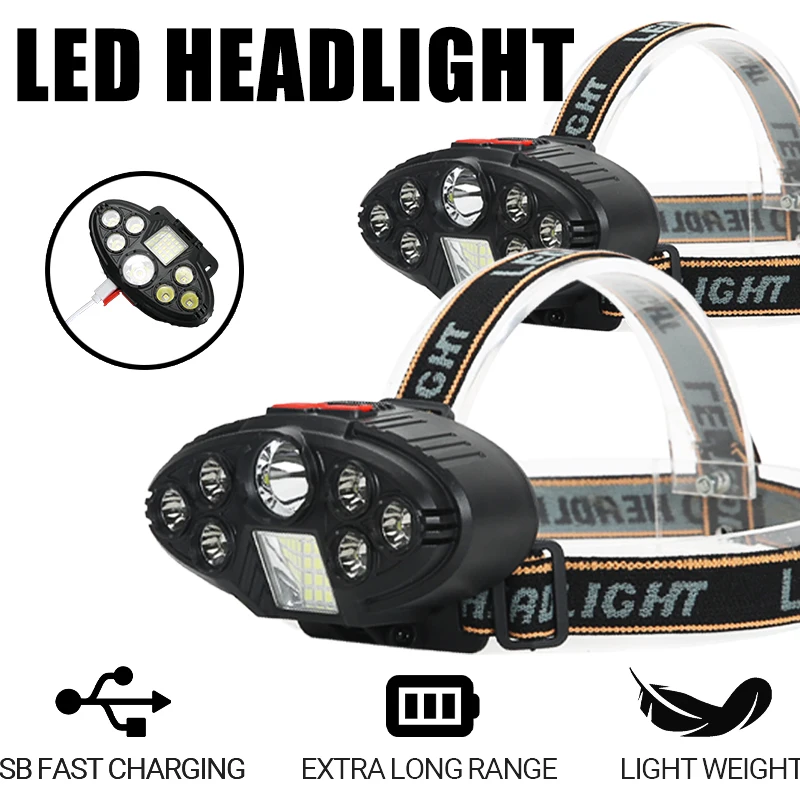 USB Перезаряжаемый телефон фонарик для освещения высокая мощность супер яркость